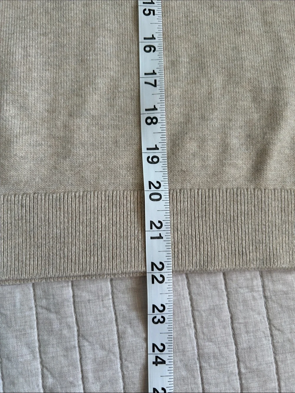 J. Crew Drop-shoulder oatmeal classic crew cotton boxy pullover sweater XL